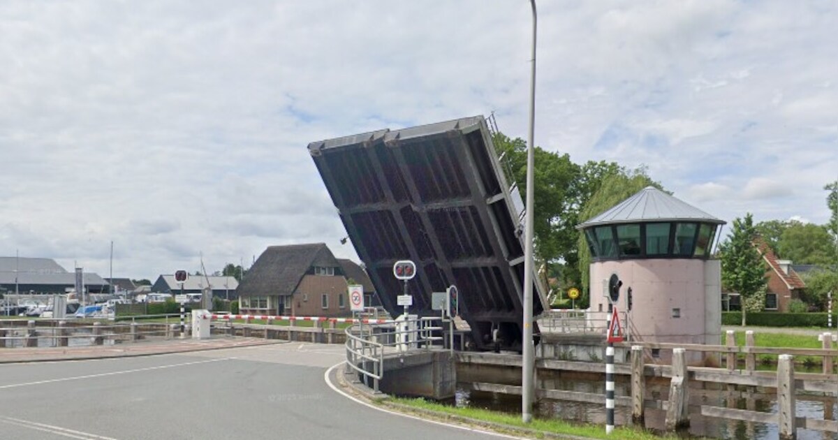 Brug bij Giethoorn moet weekje dicht vanwege onderhoudswerk