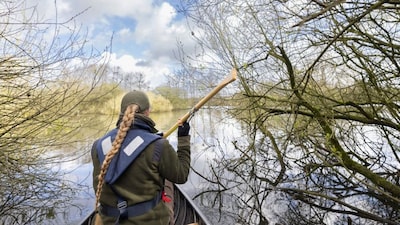 Avondlijke kano-excursie door de Biesbosch in Dordrecht