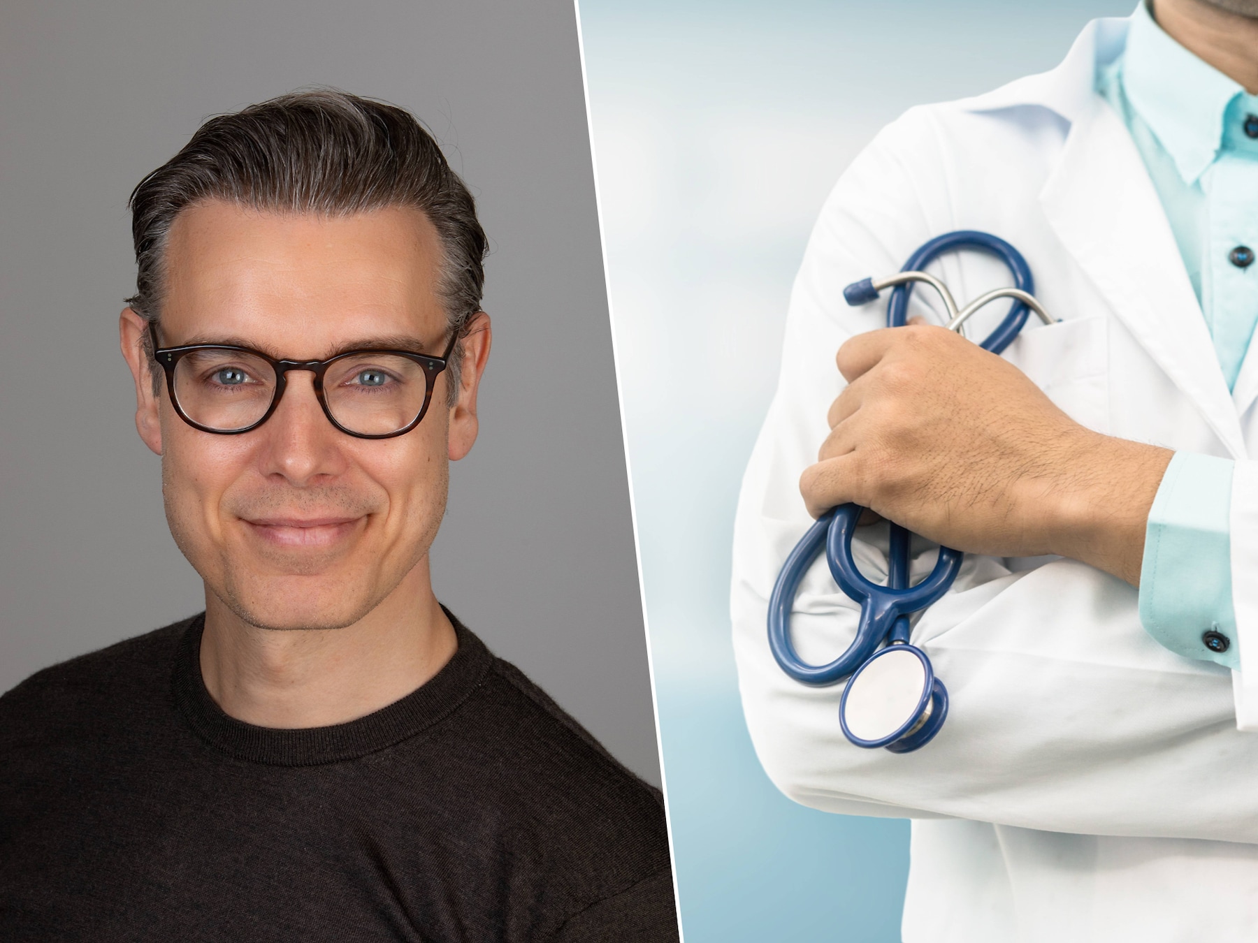 Meneer Hoppenbrouwer haalt een glazen pot uit de koelkast: ‘Kijk dokter, urine van een dag oud’