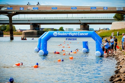 Meer geld dan verwacht opgehaald tijdens Swim & Bootcamp to Fight Cancer