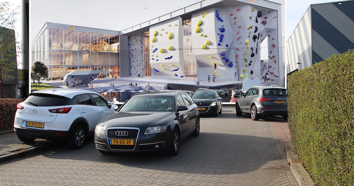 Nieuwegeiners vrezen parkeeroverlast van grootste sportcentrum en klimhal van Benelux: ‘Er wordt wei