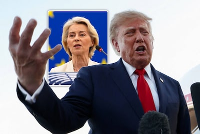 Trump dreigt handel met EU volledig stop te zetten na ‘belachelijke’ uitspraken Von der Leyen over Canada