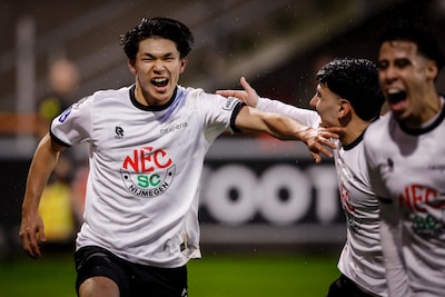 NEC ziet Kento Shiogai vertrekken naar Wolfsburg: spits levert maar liefst 10 miljoen euro op