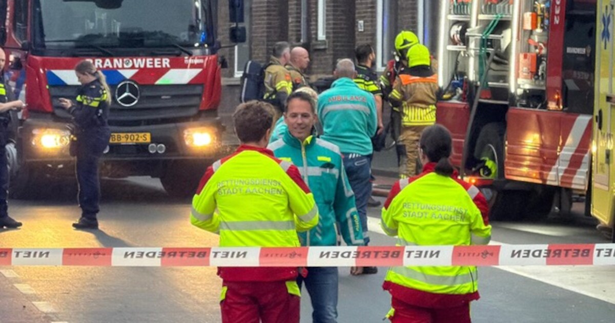Persoon ademt rook in bij woningbrand in Heerlen