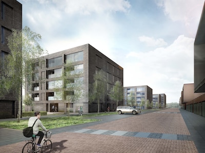 Nieuwe huurwoningen in Tilburg: begin volgend jaar start bouw bij station Reeshof