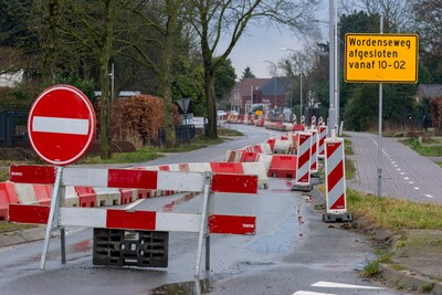Voor duizenden euro’s aan verkeersborden vernield bij werkzaamheden aan wegen in Kerkdriel