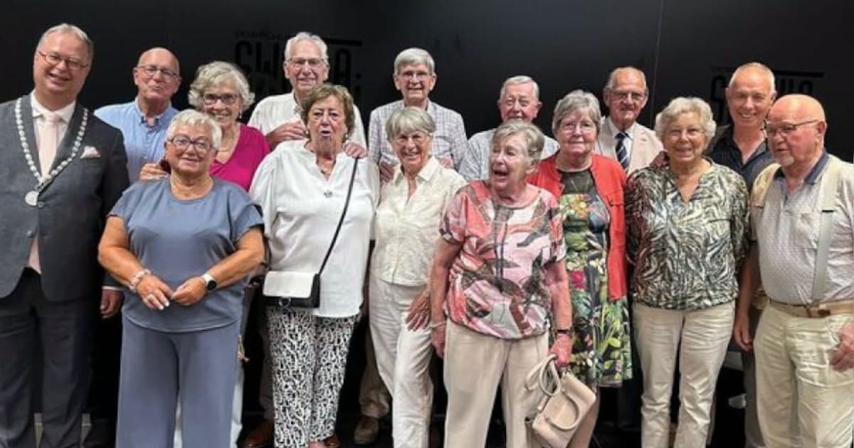 Zestigjarig huwelijksjubileum gevierd in Zevenhuizen