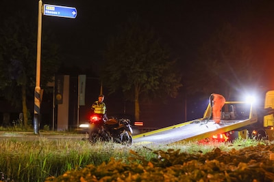 Motorrijder gewond na val op Rondweg bij Veenendaal