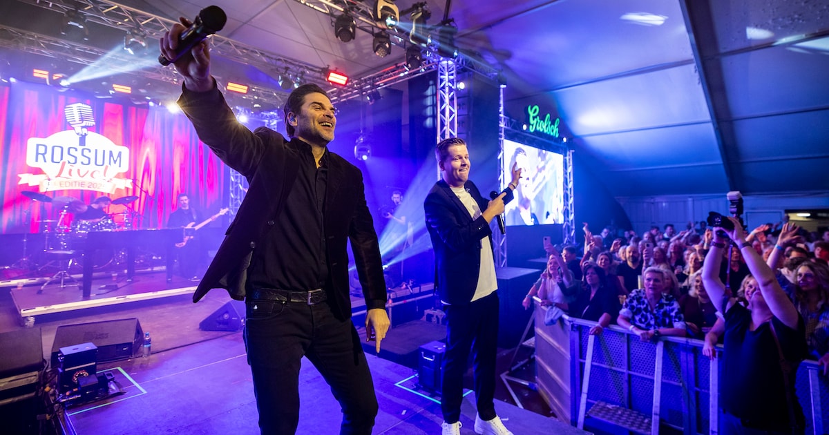 Tino Martin, Sven Versteeg en Glennis Grace zetten de feesttent op zijn kop: dit was Rossum Live