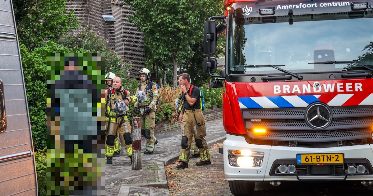 Brandweer onderzoekt brandmelding in kerk in Amersfoort