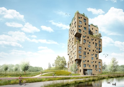Bijzondere woontoren in Meerhoven kan met uitspraak rechter op zak kan eindelijk gebouwd worden