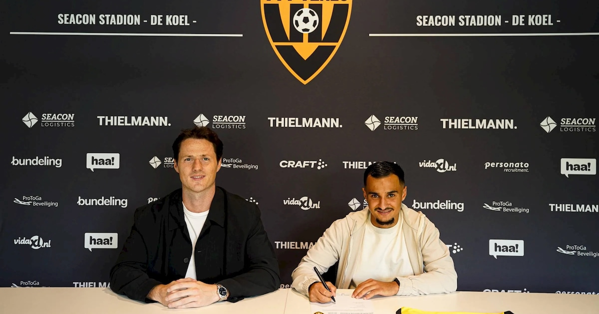 Roosendaler Amir Rais voor twee seizoenen naar VVV-Venlo: ‘Vanaf het eerste contact had ik een goed 