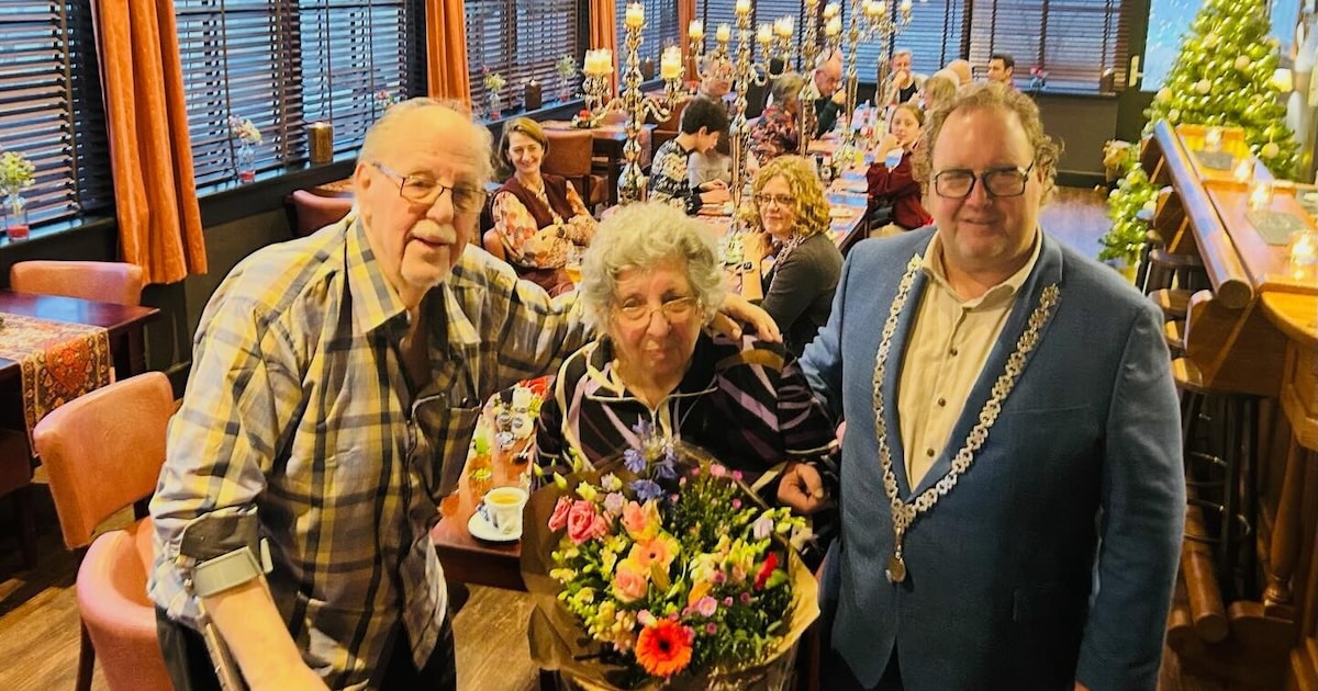 Peter Johannes (87) en Klaartje (89) in Oude Pekela 65 jaar getrouwd: het begon met badmintonnen