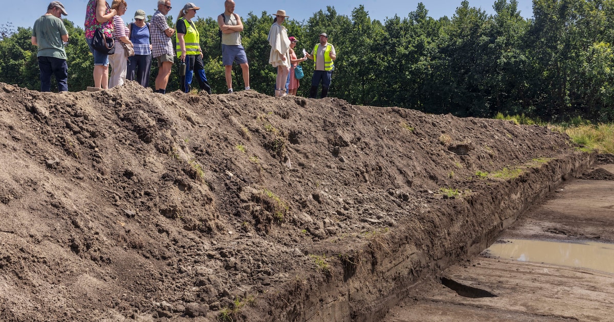 Graafwerken voor wateropslag leiden tot verrassende archeologische vondst: ‘Hier woonde minstens een