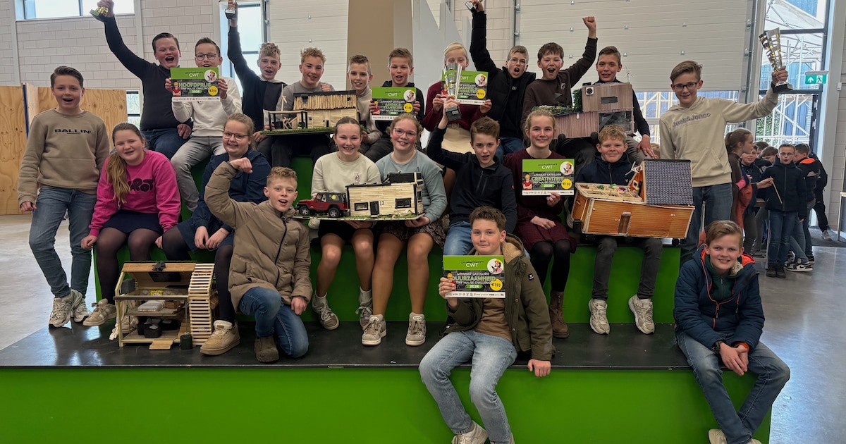 Scholen uit Genemuiden en Staphorst in de prijzen bij de Tiny House Challenge
