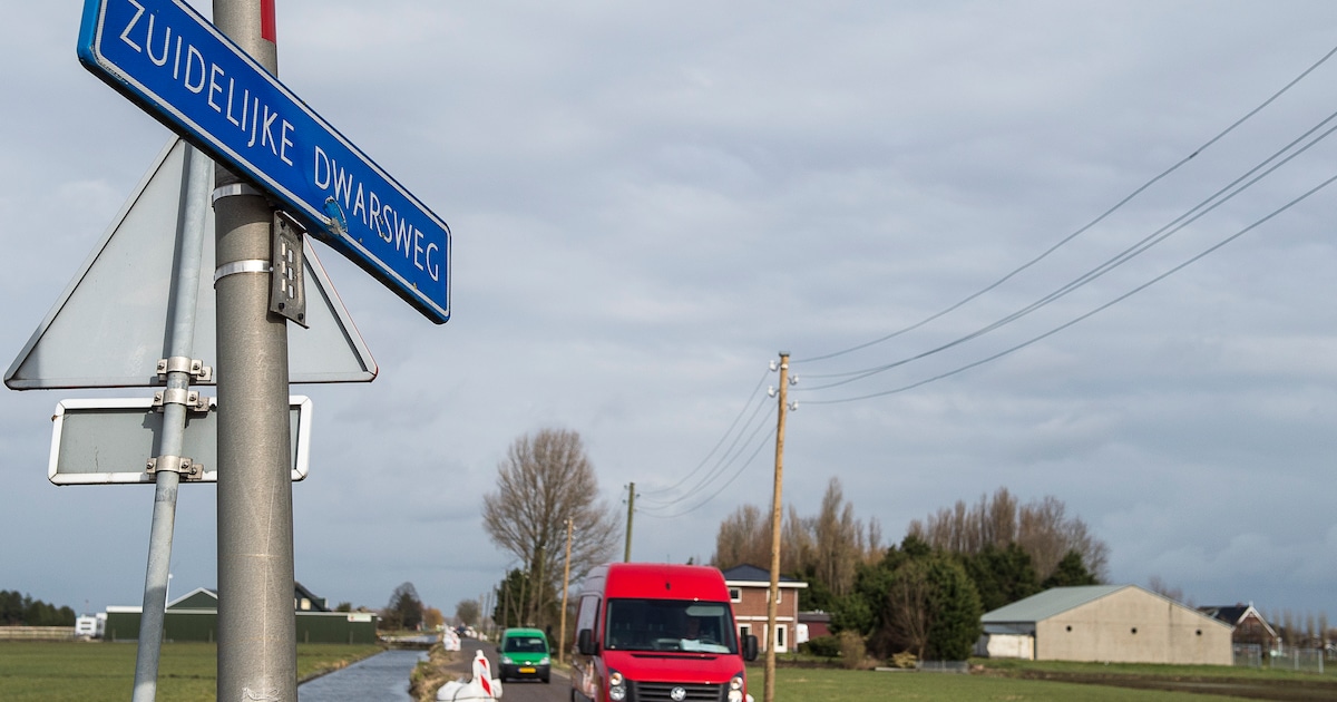 Werk aan gasleiding: Zuidelijke Dwarsweg twee maanden dicht