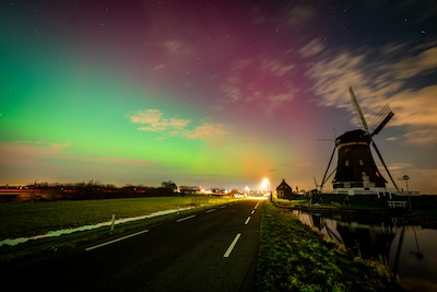 Noorderlicht waargenomen boven het Groene Hart: stuur jouw mooiste foto in