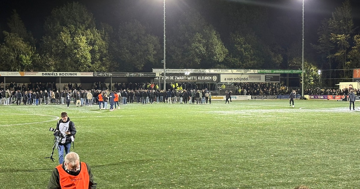 Wedstrijd Gemert-Fortuna Sittard ontsierd door rellen