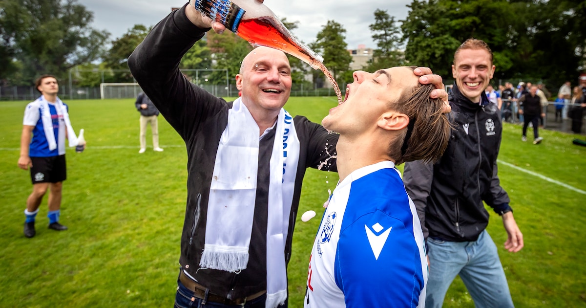 Na twee degradaties viert HVCH weer feest, afscheid in stijl voor vertrekkende trainer: ‘Mogen we tr