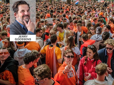 Jerry wist op Koningsdag even niet meer hoe hij thuis moest komen