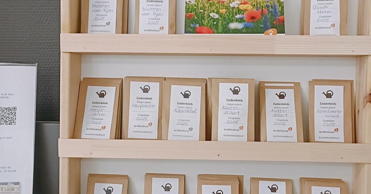 Zadenbieb in bibliotheek Soest weer open