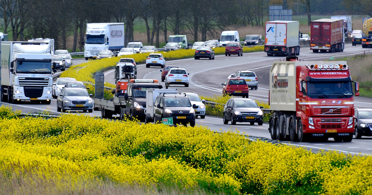 Twee ongelukken op A15 zorgen voor flinke vertraging richting Gorinchem