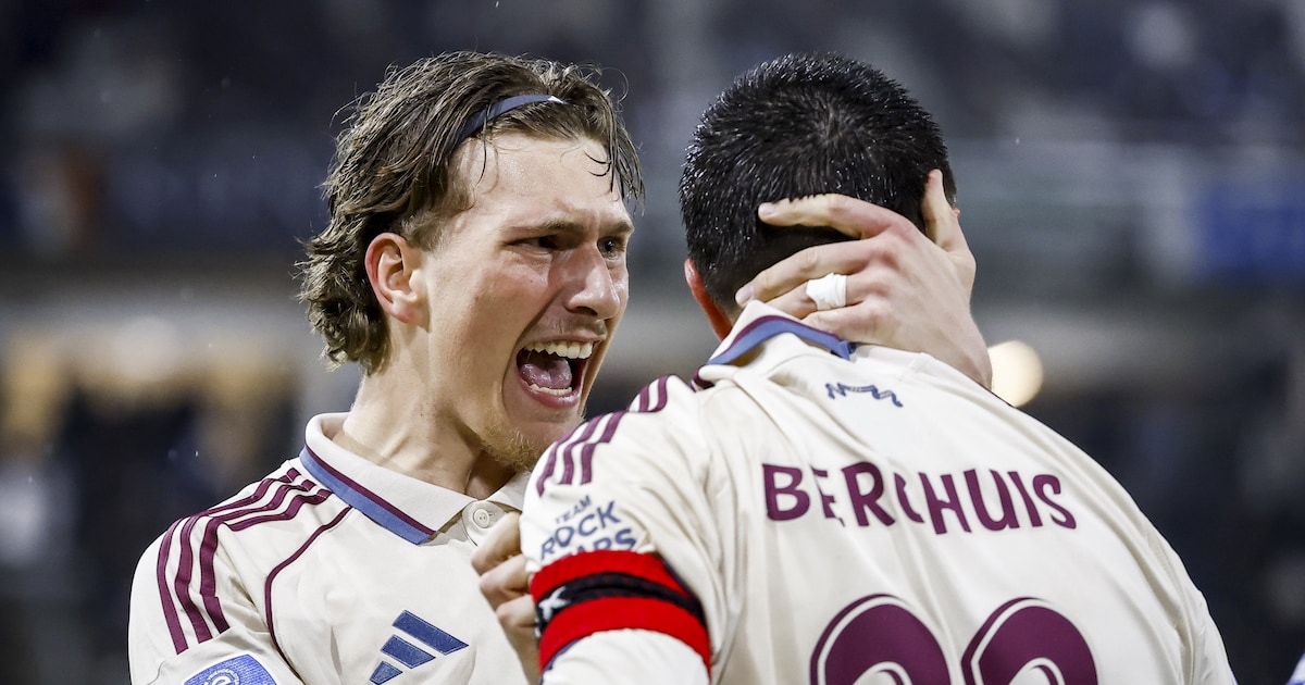 Ajax houdt zicht op Champions League: rode kaart Tomiyasu enige smetje ...
