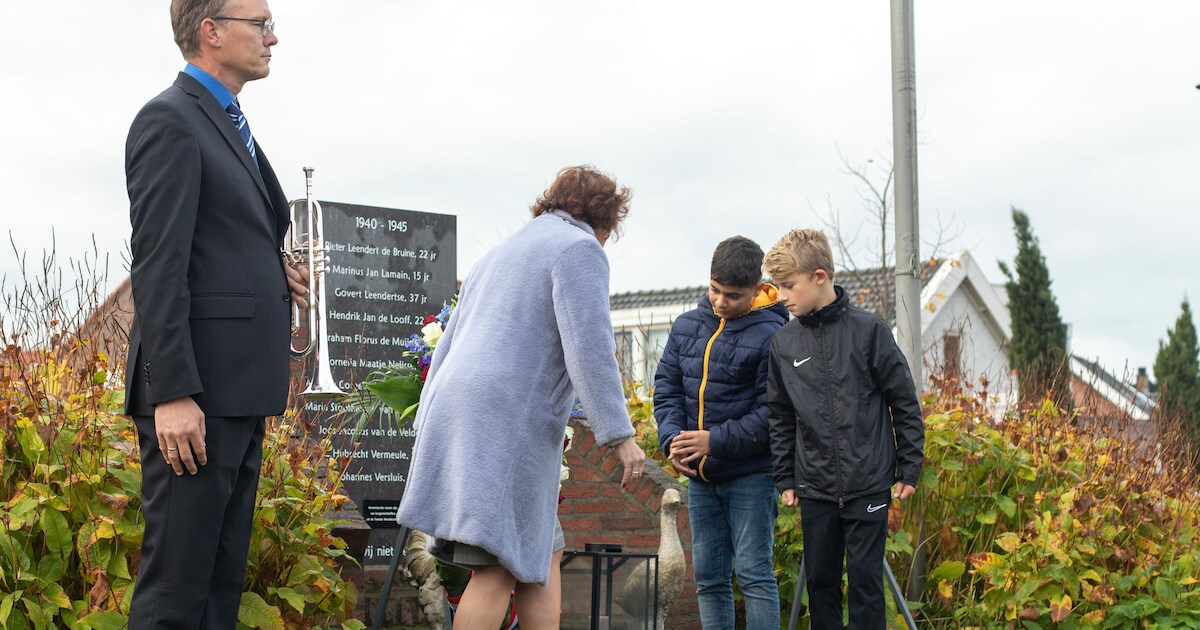 Herdenking oorlogsslachtoffers in Kamperland