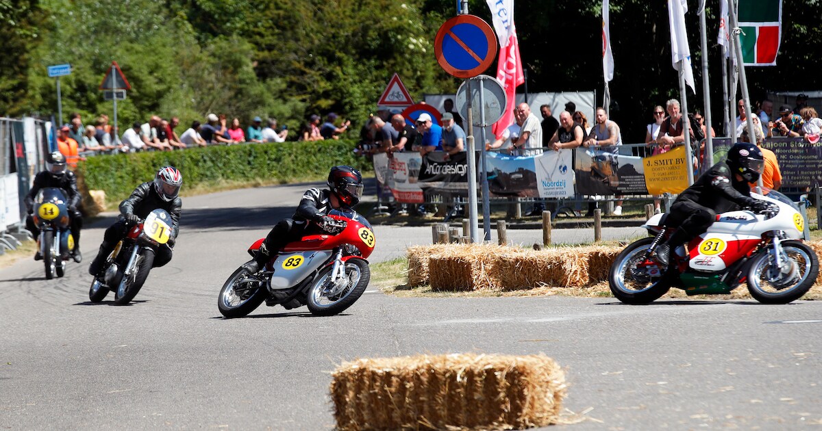 Wereldkampioenen zijspan te zien op Rockanje Classic Races