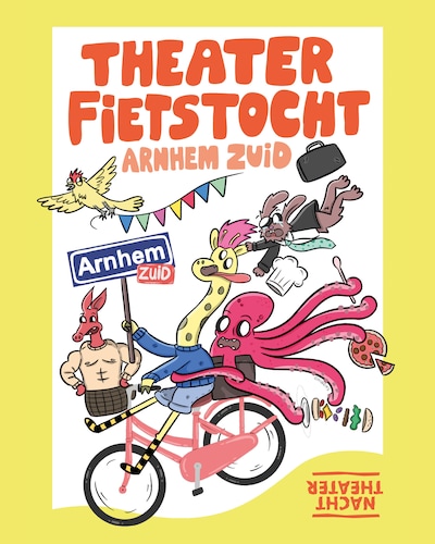 Theaterfietstocht trekt door Arnhem-Zuid langs vier korte voorstellingen