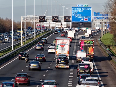 Meer knelpunten op de A4 rond Den Haag voor automobilisten in de spits