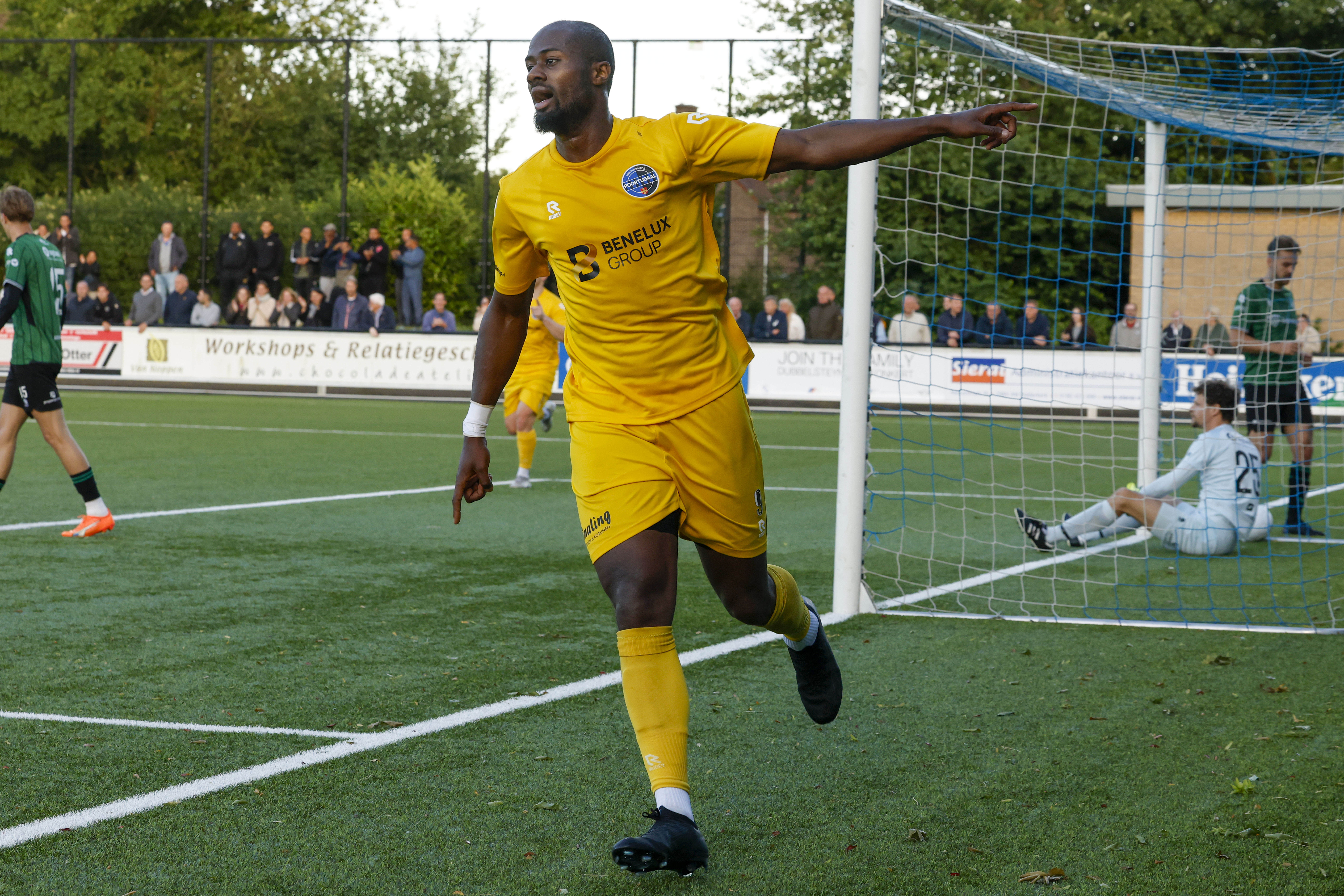 Excelsior’20 stunt in beker: derdeklasser schakelt hoger spelend Voorschoten’97 uit