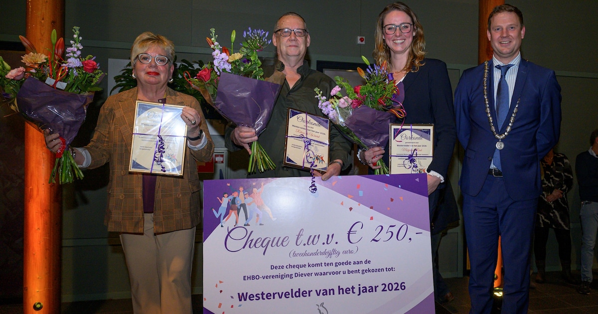 Rikus de Weerd uitgeroepen tot Westervelder van het Jaar bij nieuwjaarsbijeenkomst