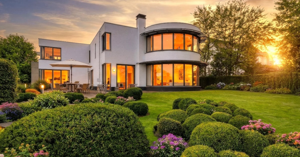 Dít miljoenenhuis aan de Waal is een van de mooiste villa’s van Hendrik-Ido-Ambacht