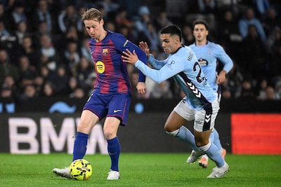 Rood voor Frenkie de Jong bij Barça, Lewandowski na hattrick klaar voor clash met Oranje