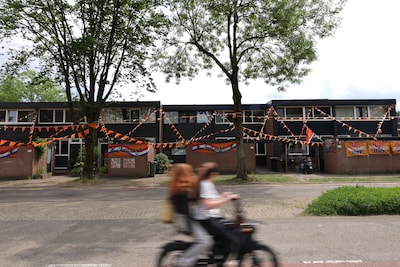 Straten in Apeldoorn kleuren oranje: ‘We pakken samen de ladders erbij’