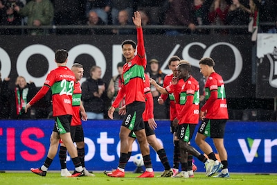 NEC doet snel wat terug: Kevin Kers schiet de gelijkmaker binnen