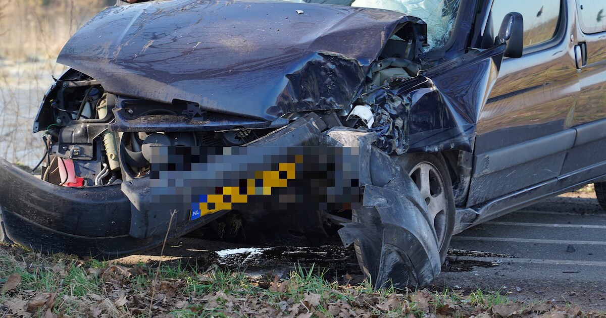 Auto met baby botst tegen boom in Dorst