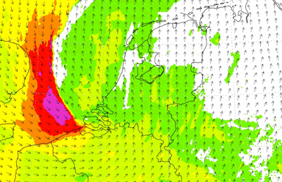Storm Benjamin nadert, dit kun je verwachten: 'Vanavond is het echt raak'