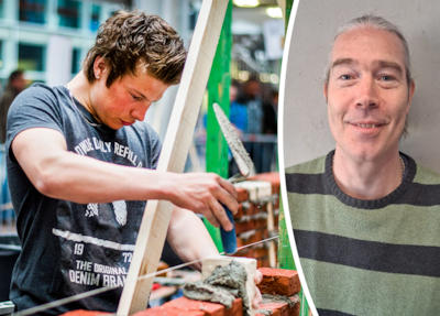 Docent Frank ziet dat vakstudenten jeuk krijgen van het woord ‘duurzaamheid’