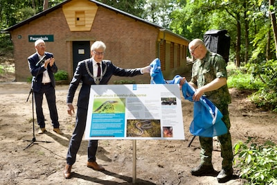 Faunahuis geopend op Bernhardkazerne in Amersfoort