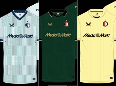 Stemmen op het vierde tenue van Feyenoord: uit 4000 inzendingen zijn dit de 12 finalisten