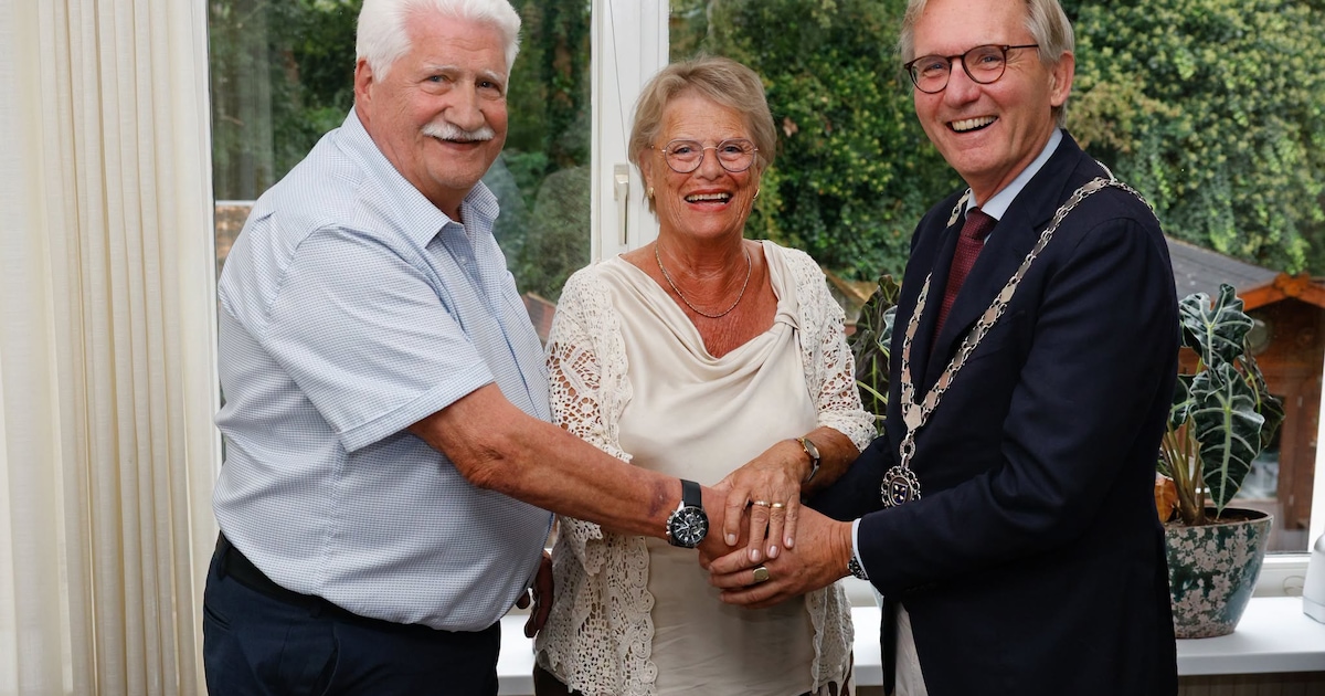 George en Marianne uit Hilversum 60 jaar getrouwd, vonk sloeg over op dansvloer