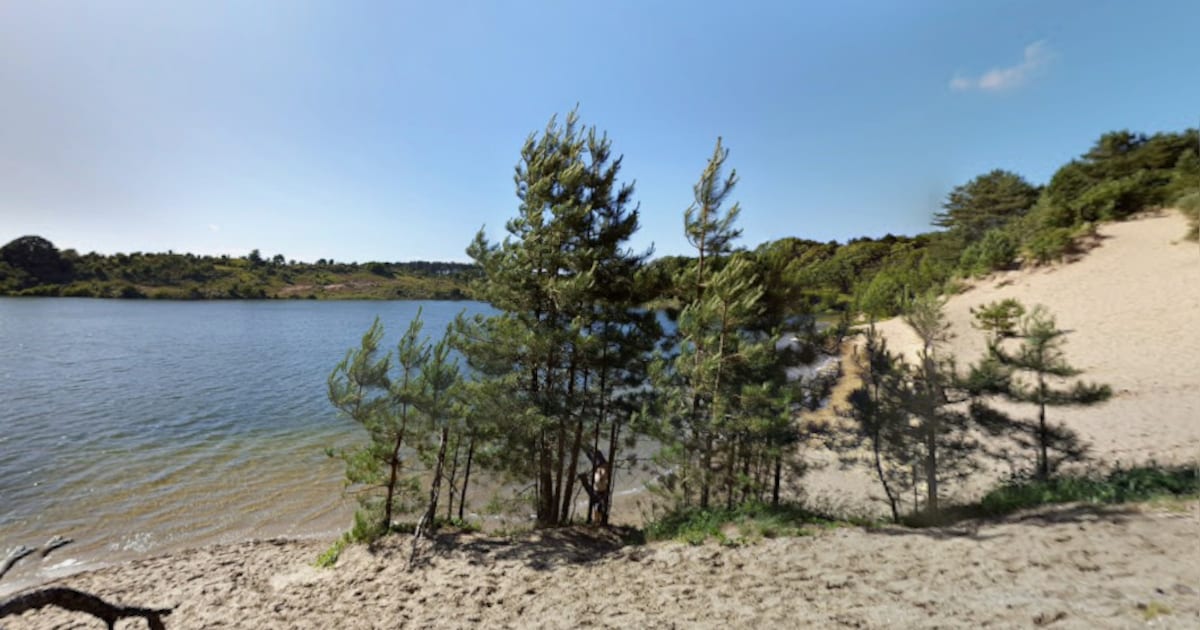 Werkzaamheden bij de toegangsweg van de Oosterplas in Bloemendaal