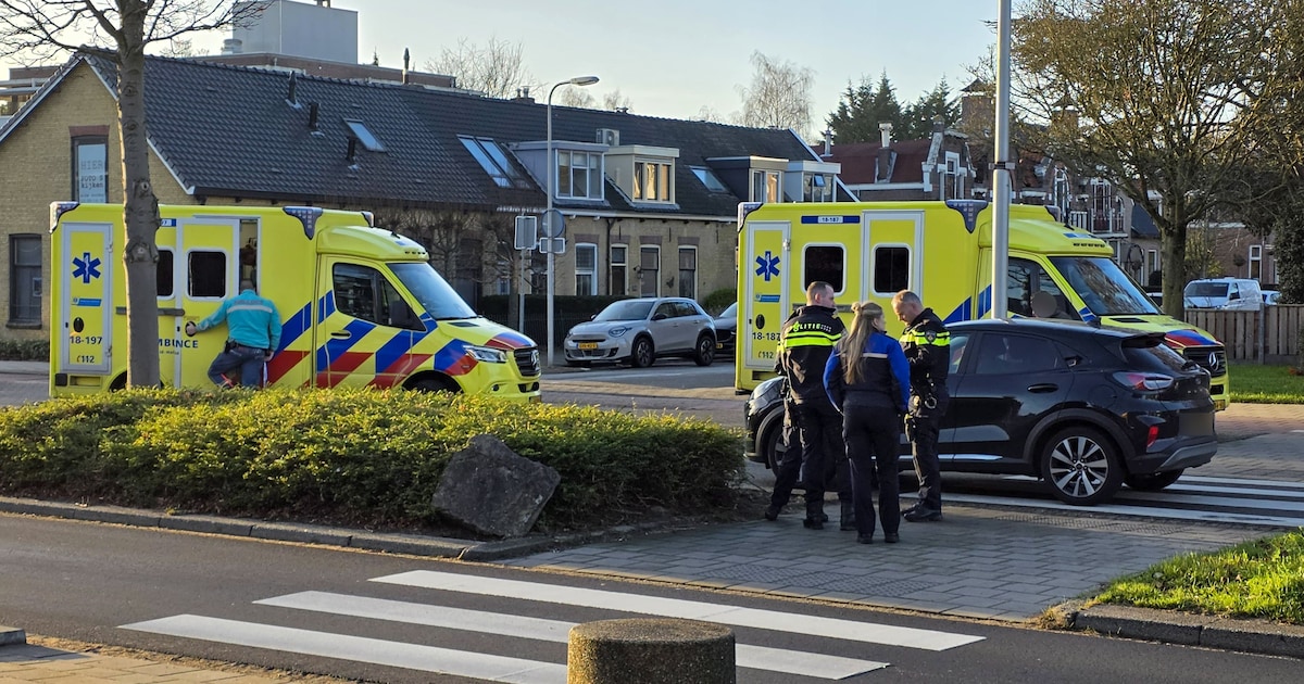 Gewonden bij botsing op zebrapad aan de Laan van Walburg in Zwijndrecht