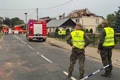 Russische drone raakt Oekraïense grenspost net over Poolse grens
