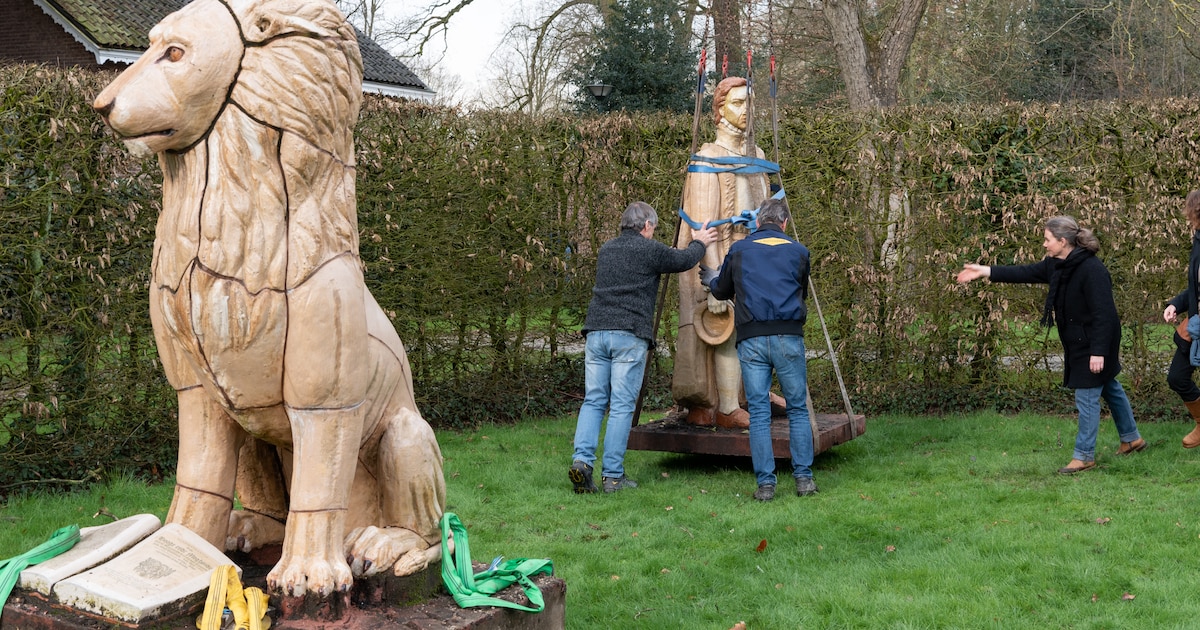 Vier bronzen beelden geplaatst in Park Randenbroek
