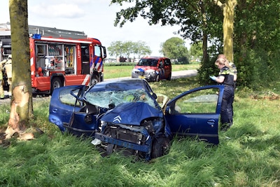 Automobiliste raakt zwaargewond bij botsing tegen boom in Aalst