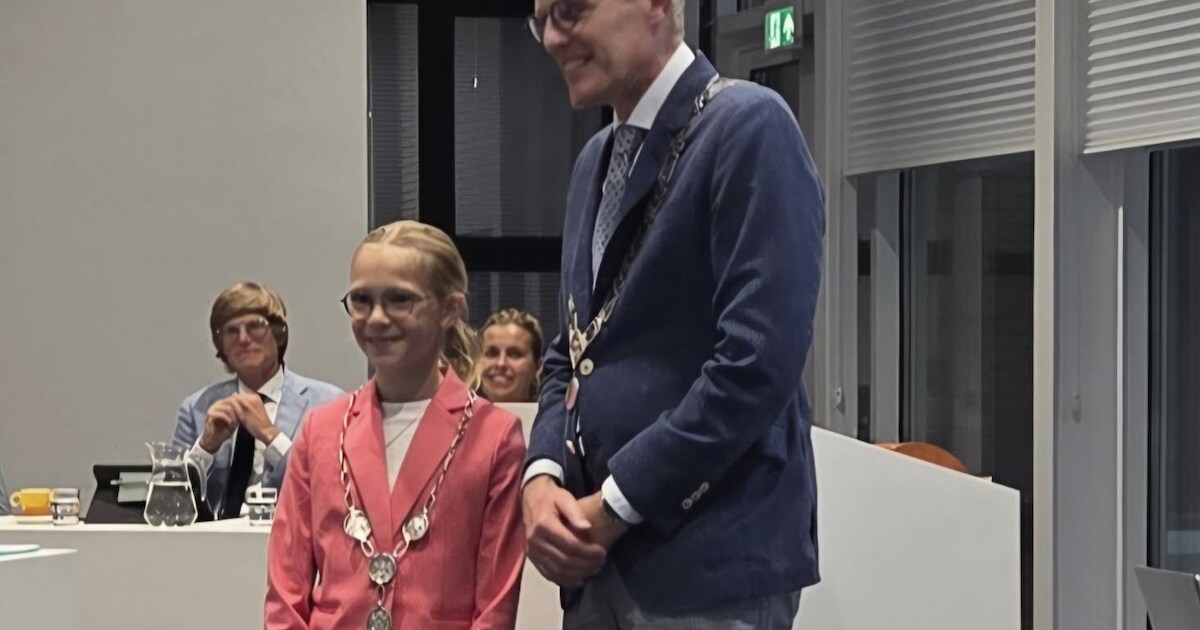 Doutzen Jorritsma nieuwe kinderburgemeester Waadhoeke