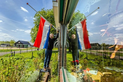 Zo ziet de Dodenherdenking in Woudenberg er dit jaar uit